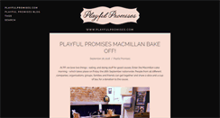 Desktop Screenshot of blog.playfulpromises.com